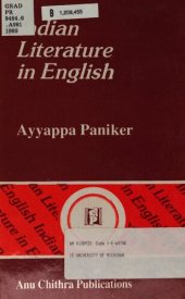 book Indian Literature in English