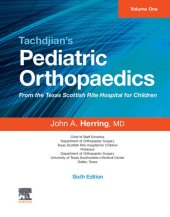 book Tachdjian’s Pediatric Orthopaedics