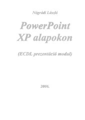 book PowerPoint XP alapokon : ECDL prezentáció modul