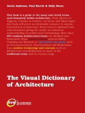 book The visual dictionary of architecture