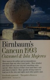 book Birnbaum's Cancun, Cozumel, and Isla Mujeres, 1993