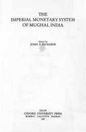 book The Imperial Monetary System of Mughal India