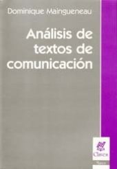 book Análisis de textos de comunicación