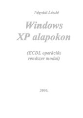 book Windows XP alapokon : ECDL operációs rendszer modul