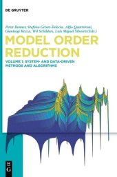 book Model Order Reduction: Methods. Volume 1: System- and Data-Driven Methods and Algorithms