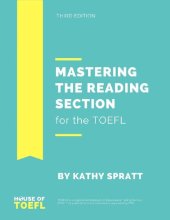 book Mastering The Reading Section for the TOEFL