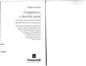 book Compliance y derecho penal : Prevención de la responsabilidad penal de directivos y empresas. Delitos societarios [...]