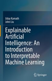 book Explainable Artificial Intelligence: An Introduction to Interpretable Machine Learning