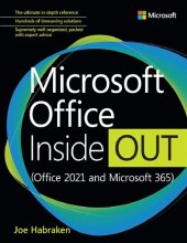 book Microsoft Office Inside Out (Office 2021 and Microsoft 365)