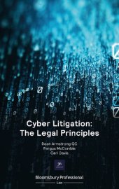 book Cyber Litigation: The Legal Principles