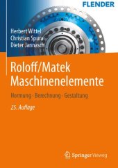 book Roloff/Matek Maschinenelemente: Normung, Berechnung, Gestaltung (German Edition)