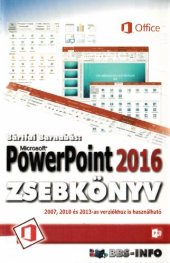 book PowerPoint 2016 zsebkönyv