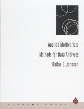 book Applied Multivariate Methods for Data Analysts