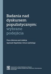 book Badania nad dyskursem populistycznym: wybrane podejścia