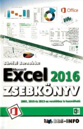 book Excel 2016 zsebkönyv