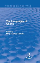 book The Languages of Ghana