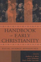 book Handbook of Early Christianity: Social Science Approaches