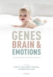 book Genes, Brains, and Emotions: Interdisciplinary and Translational Perspectives