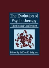 book The Evolution of Psychotherapy: The Second Conference