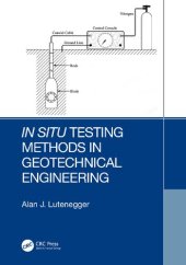 book In Situ Testing Methods in Geotechnical Engineering