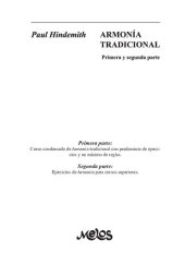 book Armonía Tradicional: Primera y segunda parte
