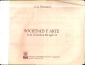 book Sociedad y arte en la Costa Rica del siglo 19