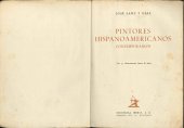 book Pintores hispanoamericanos contemporáneos (con 57 ilustraciones fuera de texto)