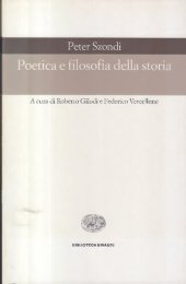 book Poetica e filosofia della storia