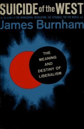 book Suicide of the West - An Essay on the Meaning and Destiny of Liberalism