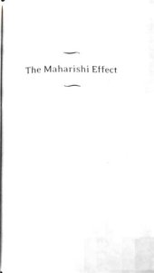 book The Maharishi Effect: A Personal Hourney Through the Movement That Transformed American Spirituality