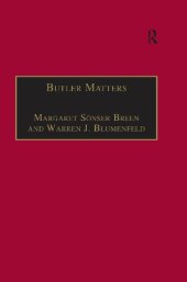 book Butler Matters: Judith Butler's Impact on Feminist and Queer Studies