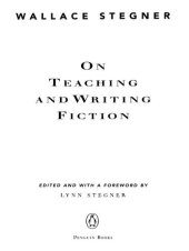 book On Teaching and Writing Fiction