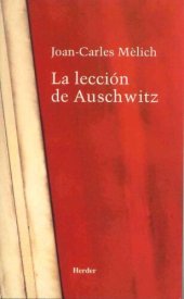 book La lección de Auschwitz