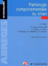 book Pathologie comportementale du chien