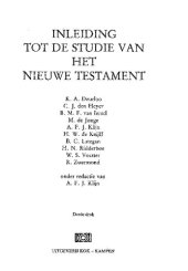 book Inleiding tot de studie van het Nieuwe Testament