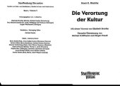 book Die Verortung der Kultur