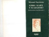 book Panfletos y materiales I - Sobre Marx y marxismo