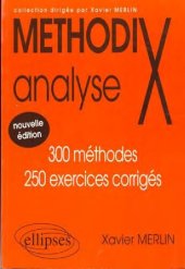 book Methodix analyse : 300 méthodes, 250 exercices corrigés