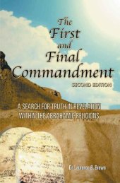 book The First and Final Commandment