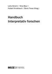 book Handbuch Interpretativ forschen