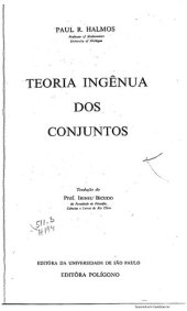 book Teoria Ingênua dos Conjuntos