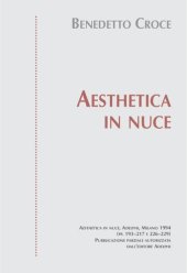 book Aesthetica in nuce