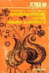 book Enciklopedijski rečnik nauka o jeziku