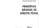 book Princípios básicos de direito penal - 5ª edição de 1994