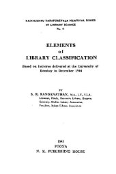 book Elements of Library Classification