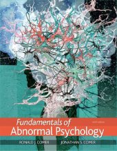 book Fundamentals of Abnormal Psychology