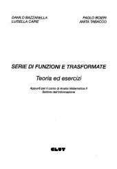 book Serie di funzioni e trasformate. Teoria ed esercizi