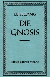 book Die Gnosis (1924, 4. Auflage 1941)