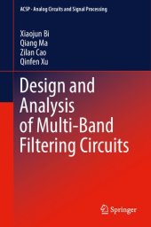 book Design and Analysis of Multi-Band Filtering Circuits