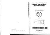 book Saggio sull'origine del linguaggio